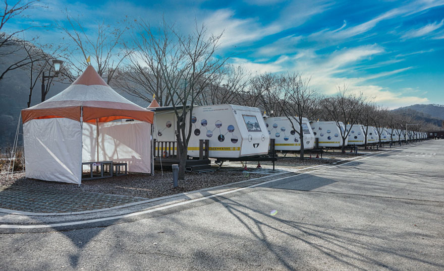 연천군 한탄강관광지 오토캠핑장 소개