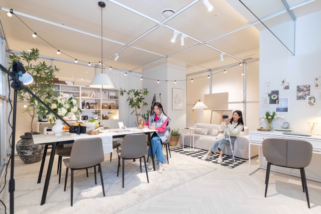 한샘이 지난해 디자인파크 송파점에서 올림픽파크 포레온 입주민을 대상으로 입주박람회를 진행했다.