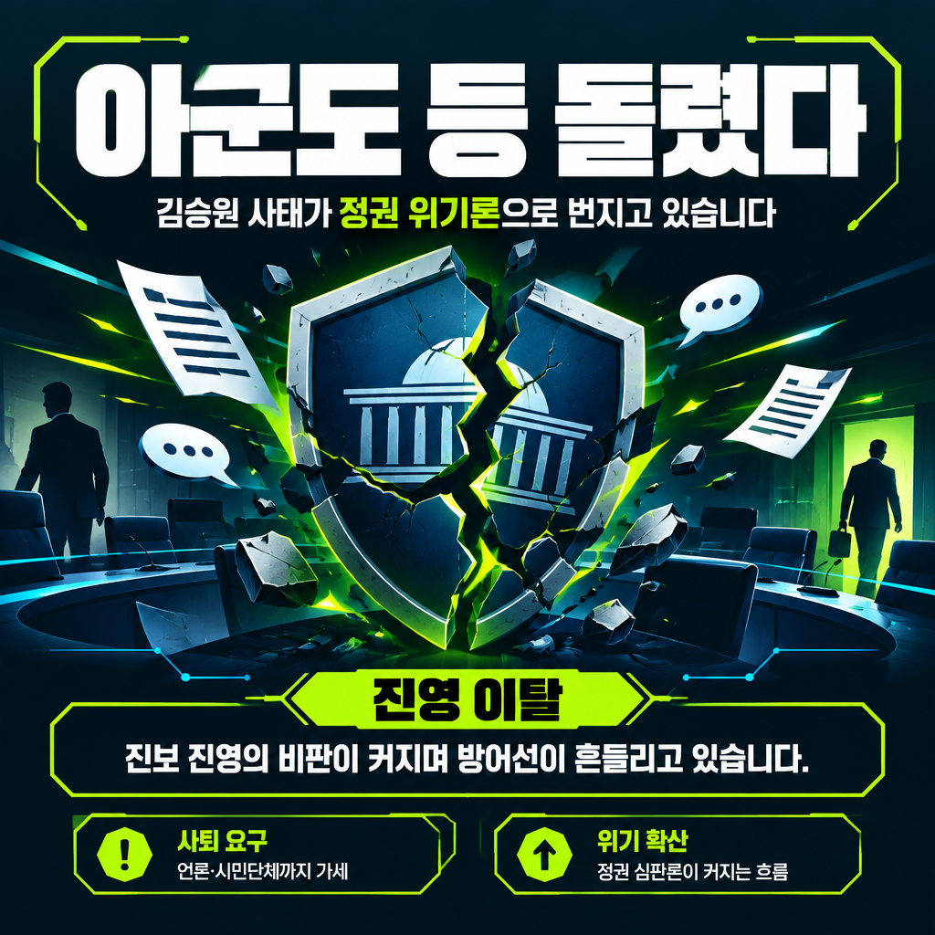 아군도 등 돌렸다