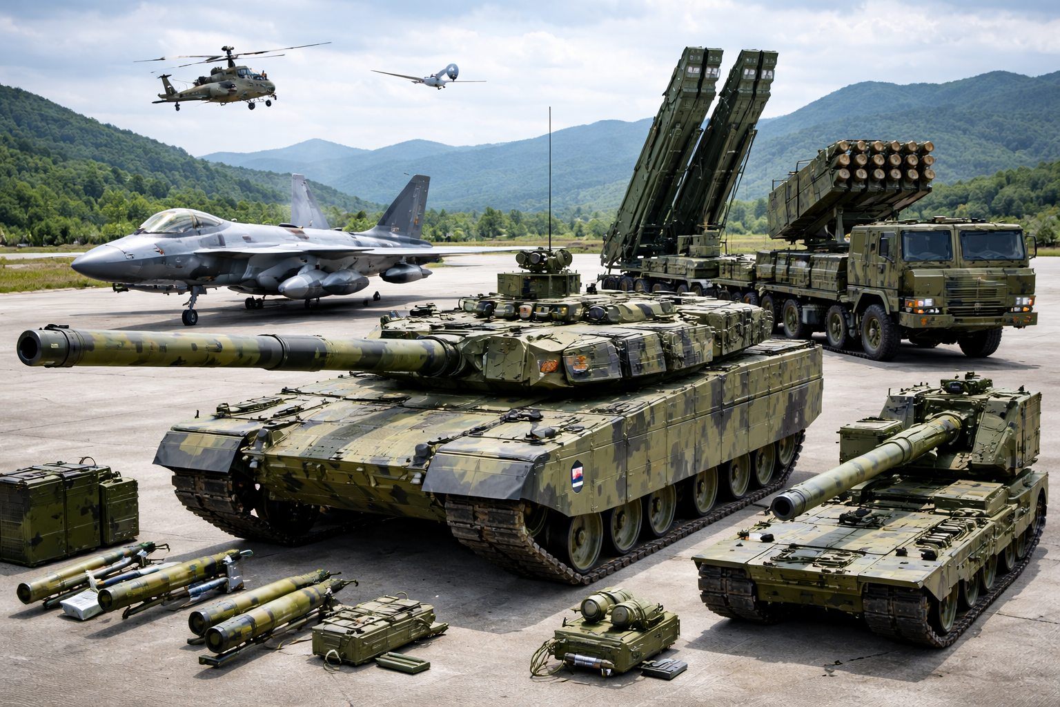 최신국산 군사무기들