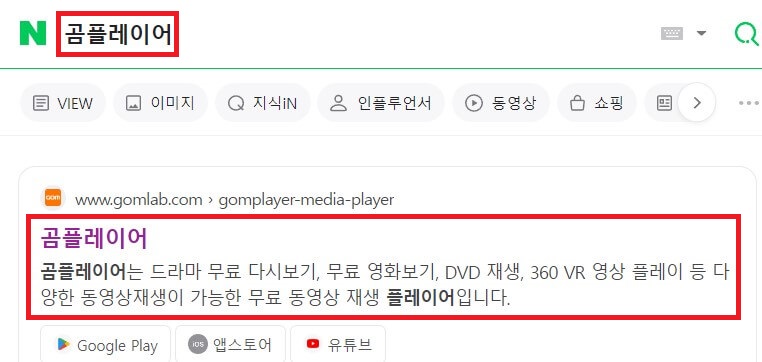 곰플레이어다운로드