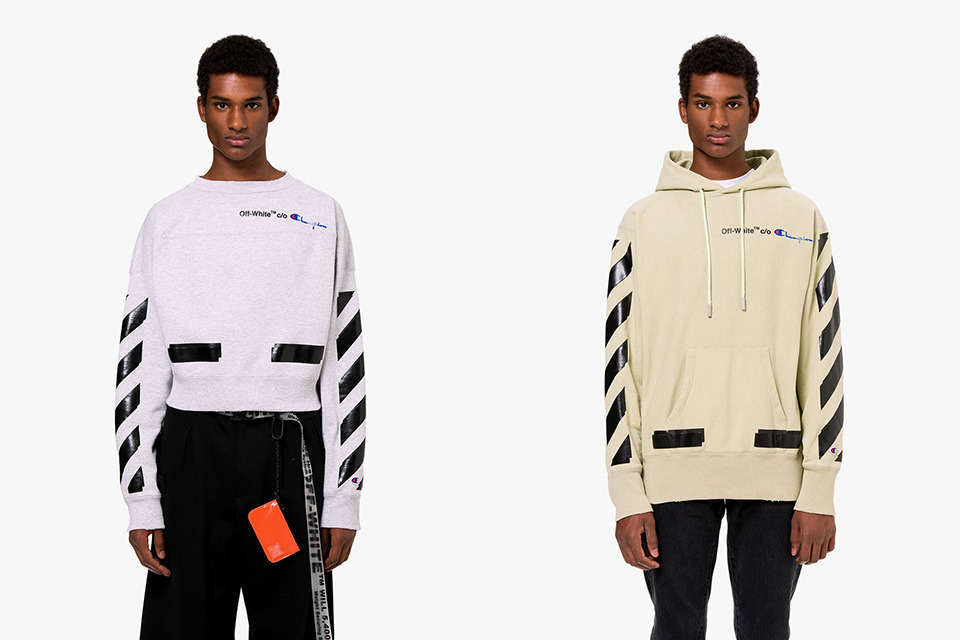 챔피온 x 오프화이트 콜라보