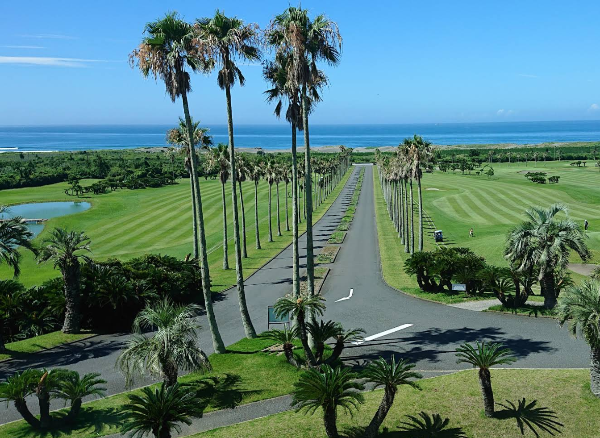 치바현 타테야마 컨트리 전경사진