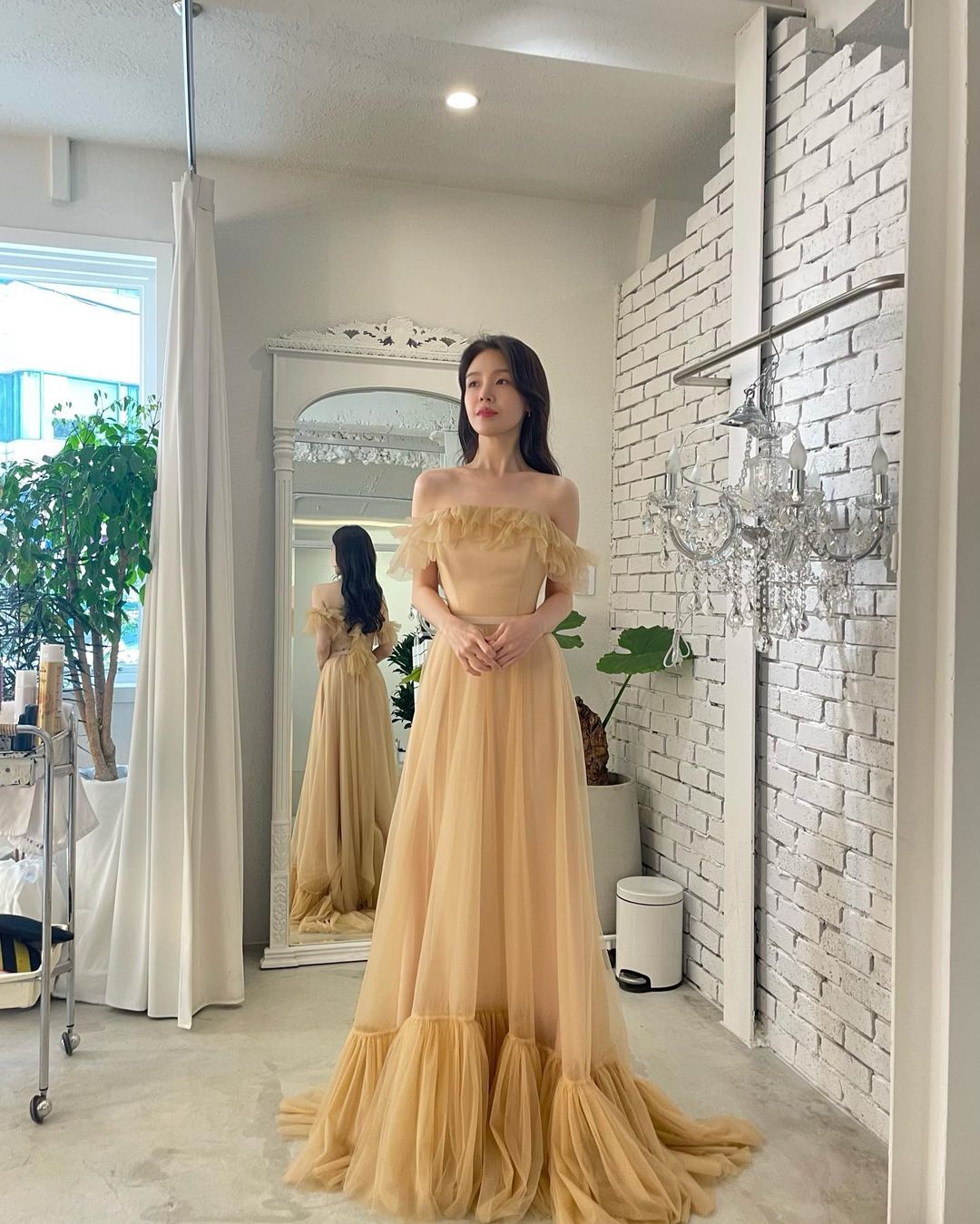 걸스데이 민아의 백상예술대상 드레스