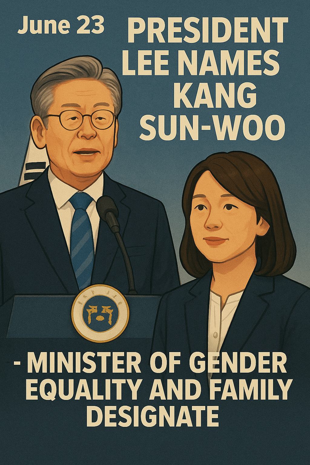 강선우 여성가족부 장관