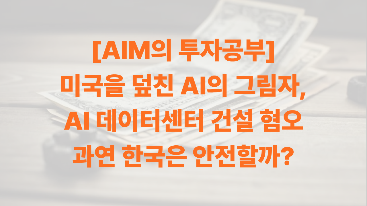 미국을 덮친 AI의 그림자, 과연 한국은 안전할까?
