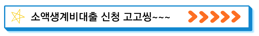 소액생계비대출