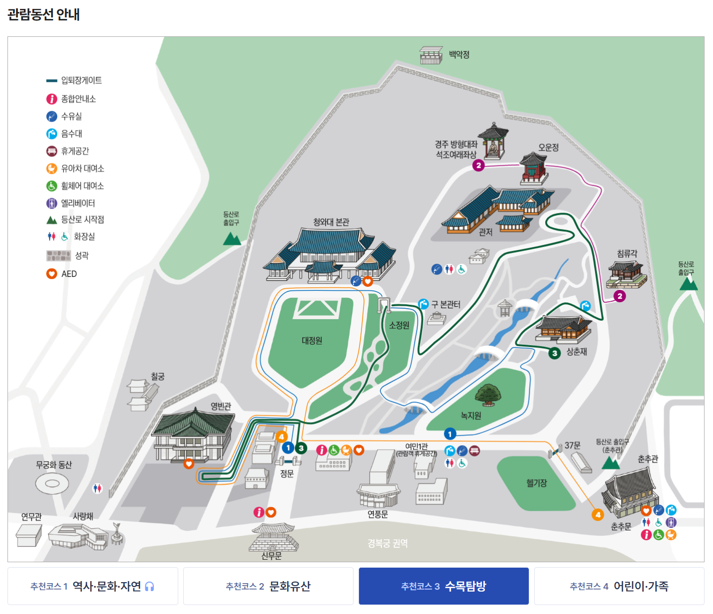청와대-관람-주차장-정보-사진