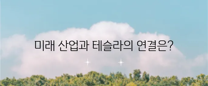테슬라 주가 전망과 미래 산업의 가능성에 대해 알아보자, 트럼프 수혜주로서의 매력도 함께 살펴보자.