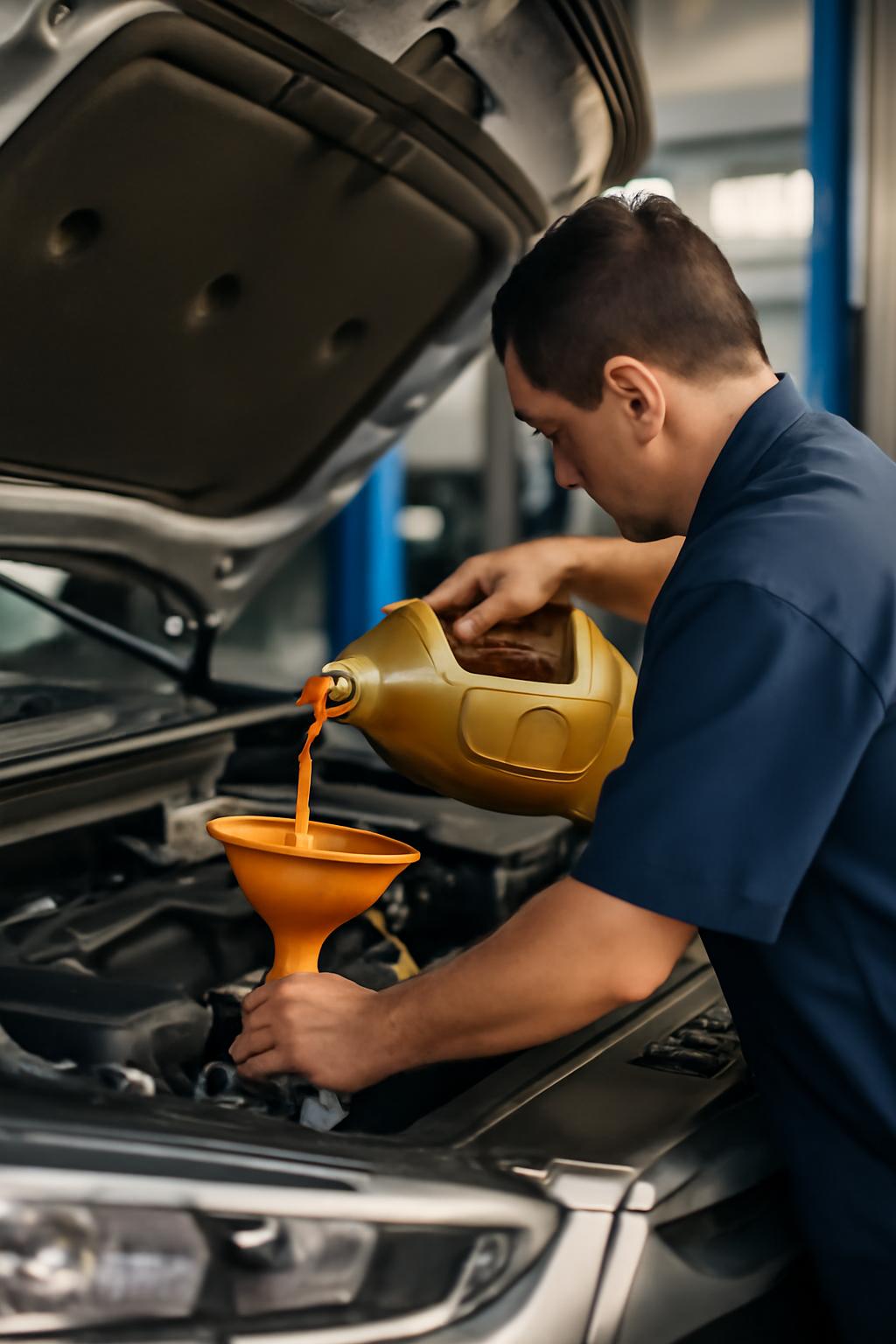 엔진오일 교환시기