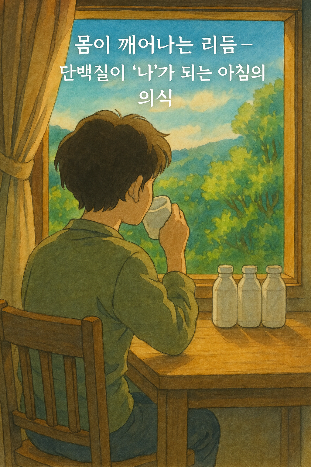 “몸이 깨어나는 리듬 – 단백질이 ‘나’가 되는 아침의 의식”