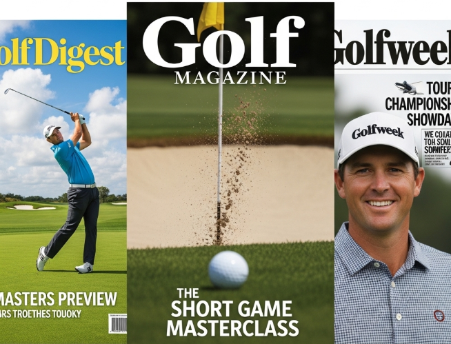 유명 골프 잡지별 장단점 종합 정리 (골프다이제스트, 골프매거진, 골프위크) 관련이미지