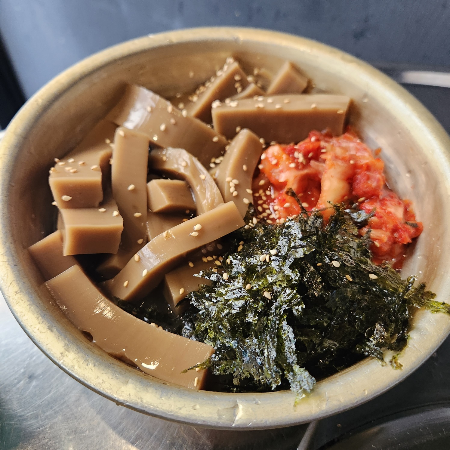 묵사발 음식 사진