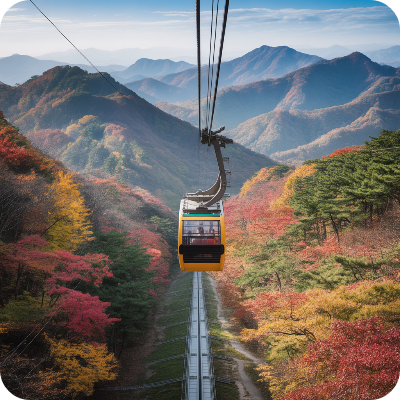 내장산국립공원(케이블카) 가상 이미지