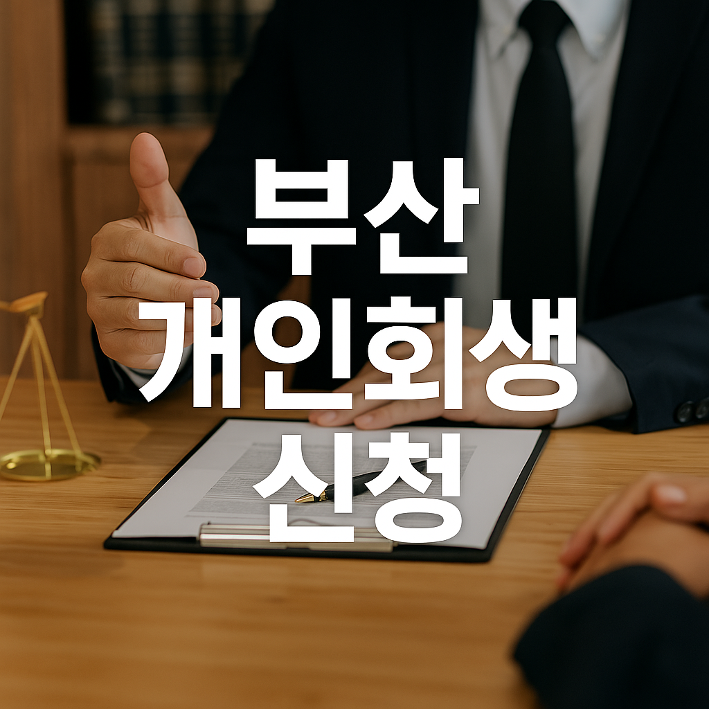 부산 개인회생 신청