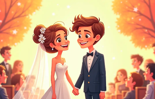 남녀-결혼식-하객