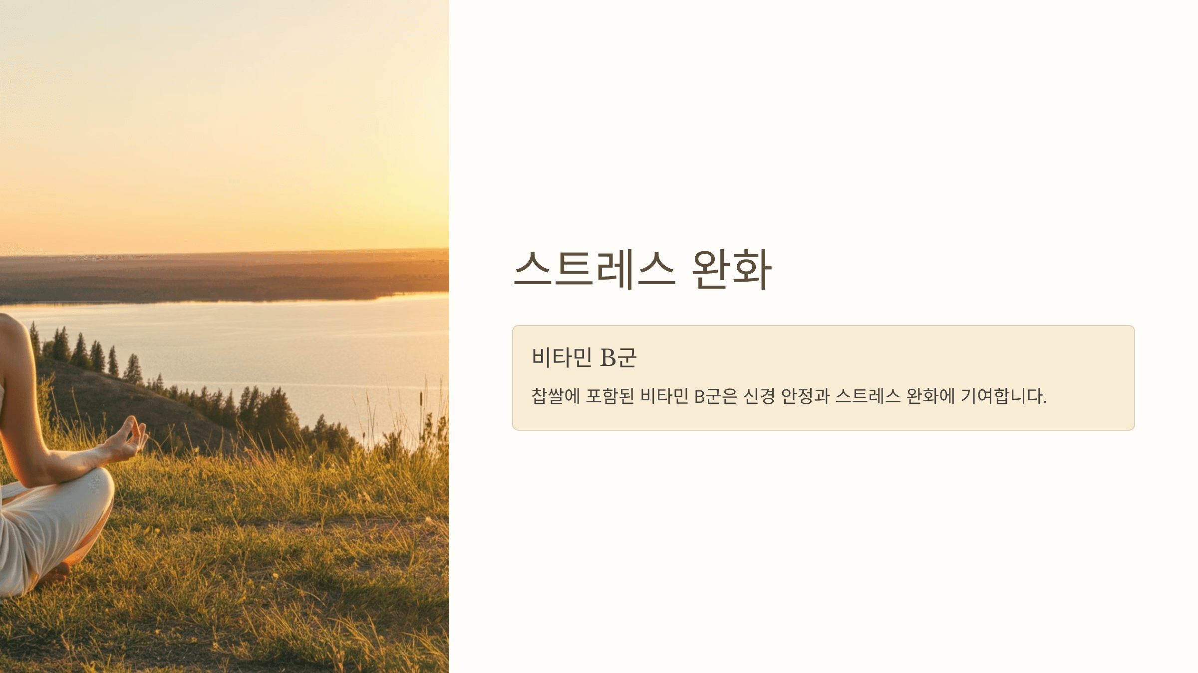 찹쌀 사진입니다.