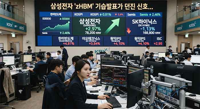 증권사 내부모습.