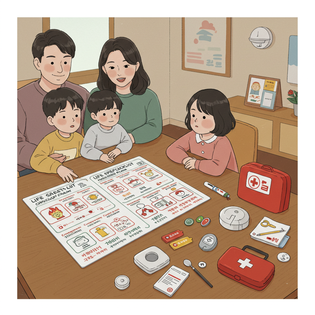 가족을 위한 생활안전 점검 리스트