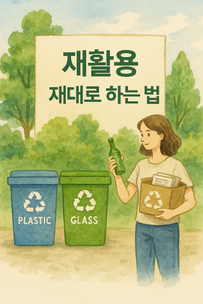 재활용 제대로 하는 법_ 분리배출 실수 TOP5와 해결법