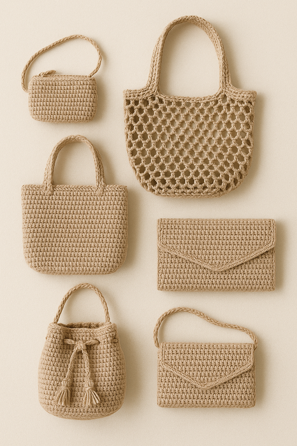 코바늘 뜨개가방