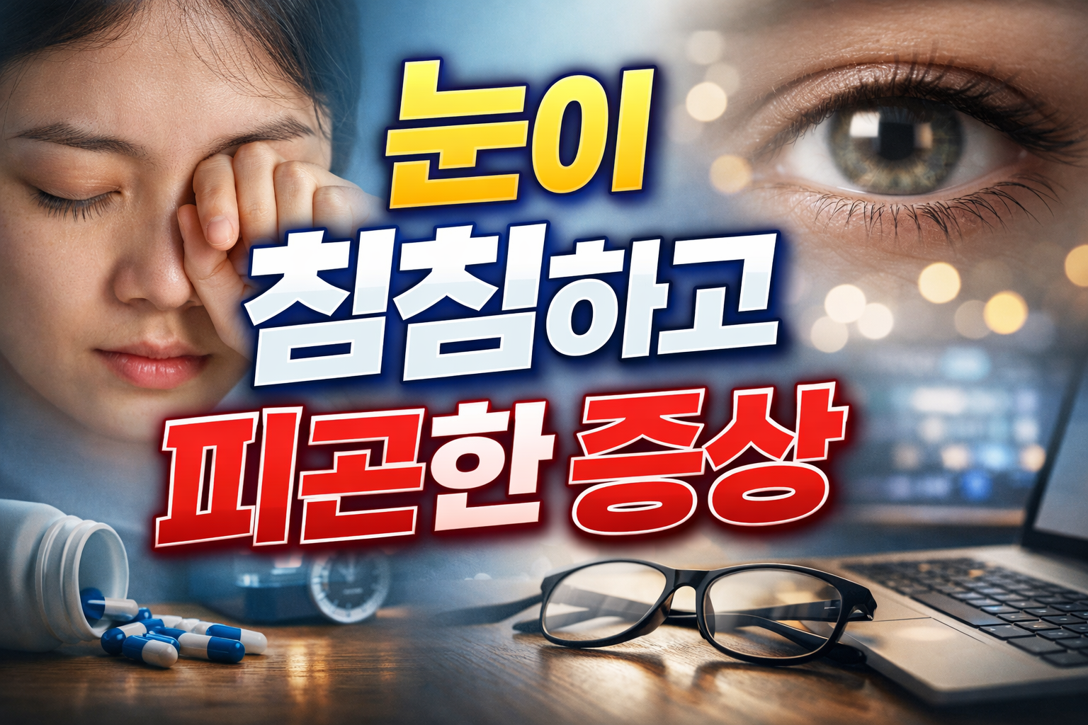 눈이 침침하고 피곤한 증상