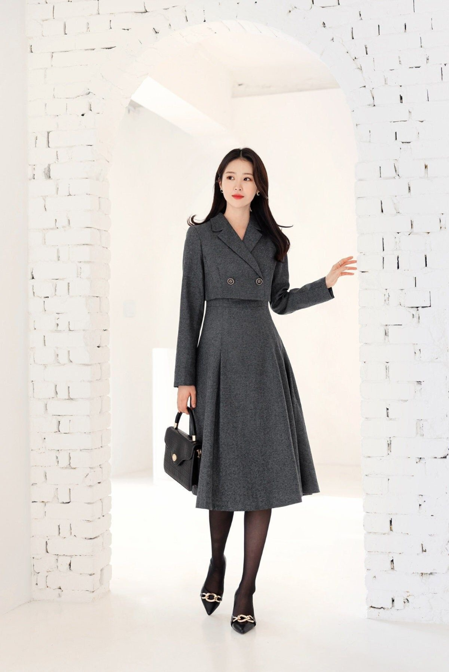 가을 웨딩 하객룩