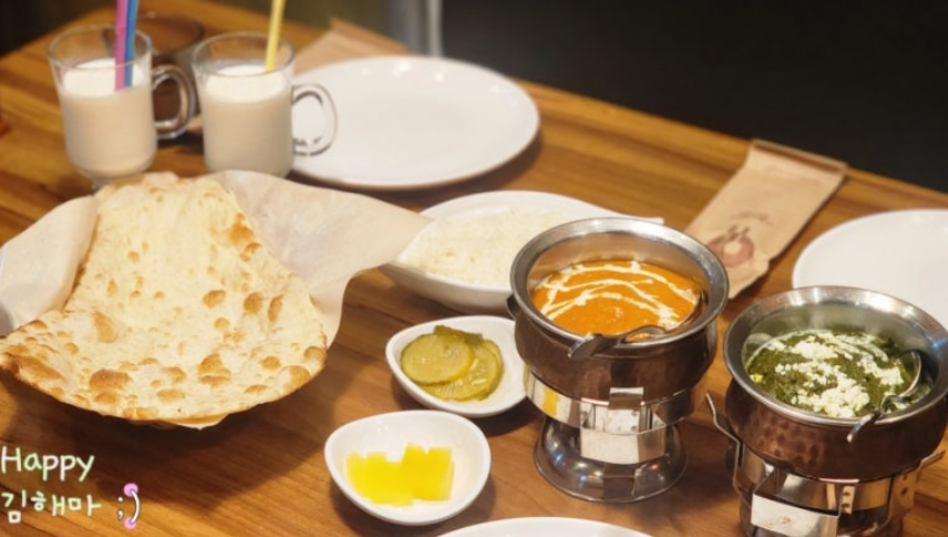 일산현대백화점 맛집 샤프란 인디아