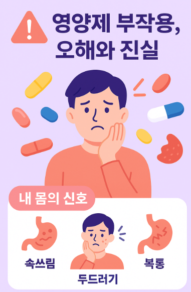 영양제 부작용 오해와 진실