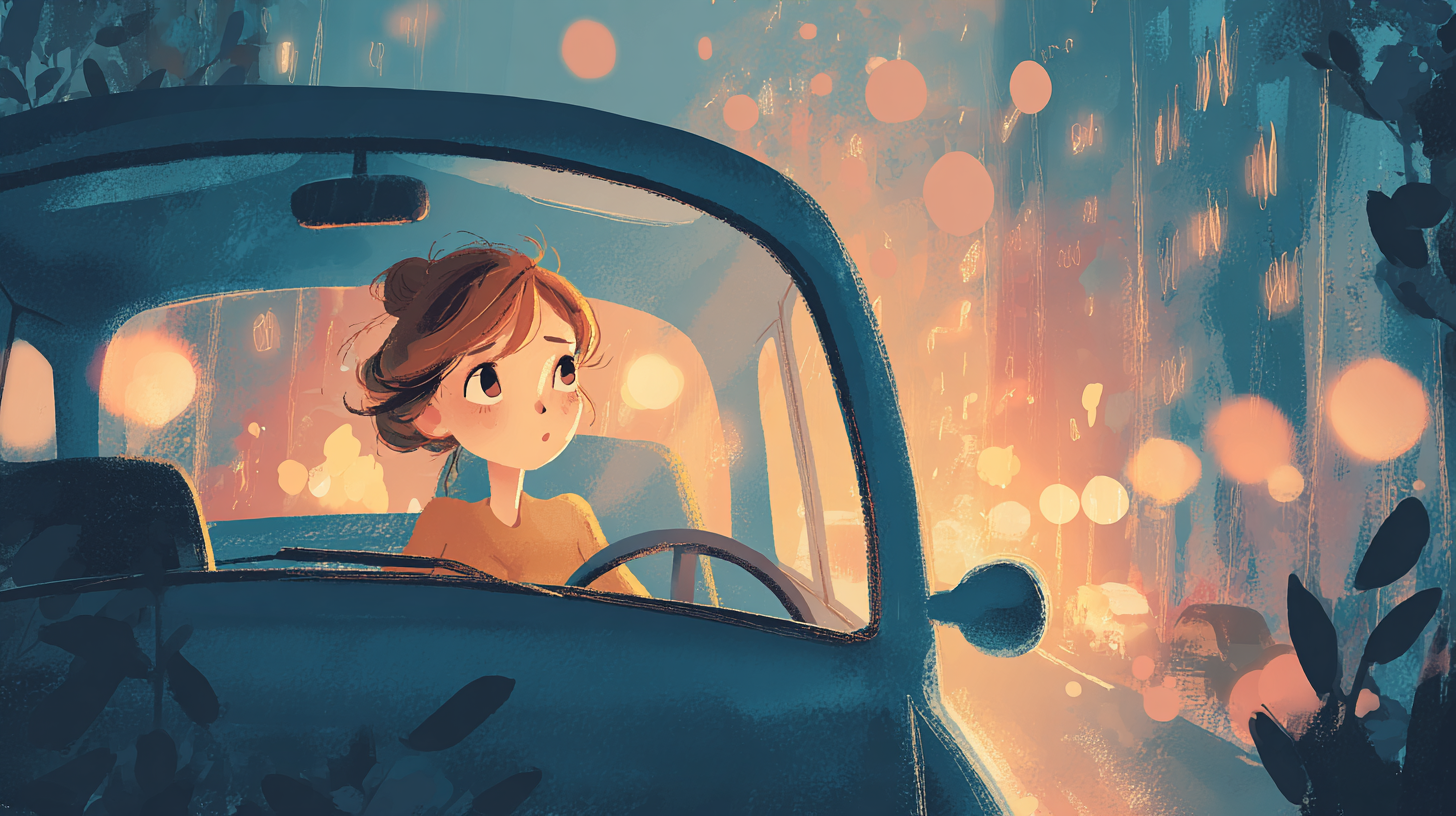 야간 운전 시 주의점(초보 운전)