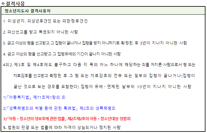 청소년지도사