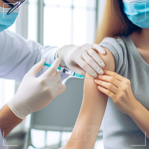 인플루엔자 예방접종 사진1