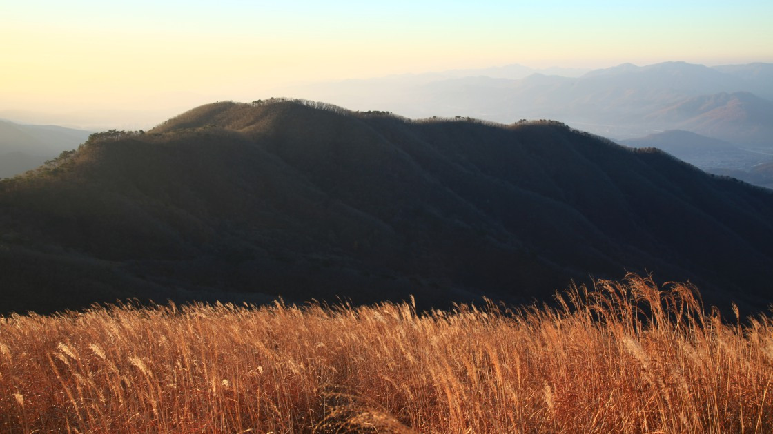 유명산 등산코스 및 지도