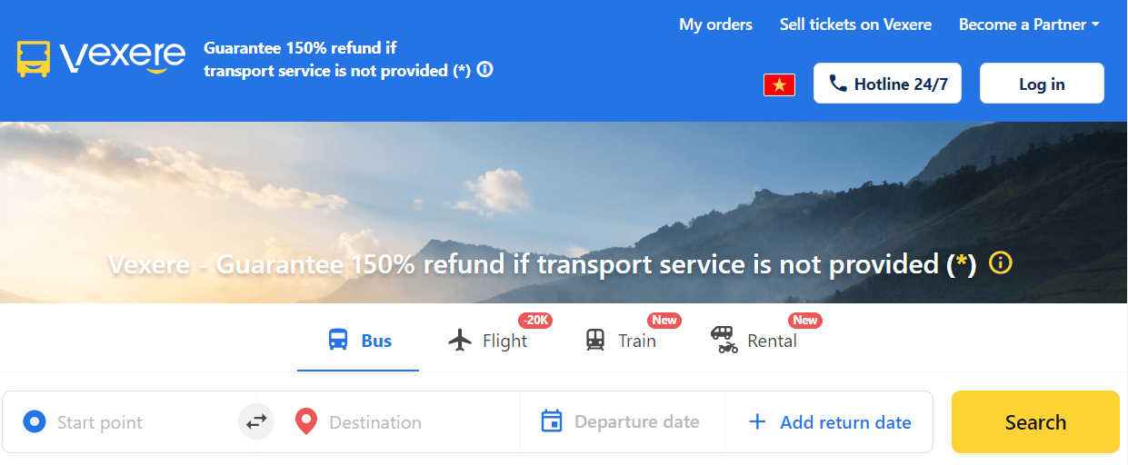 베트남 슬리핑 버스 예약방법