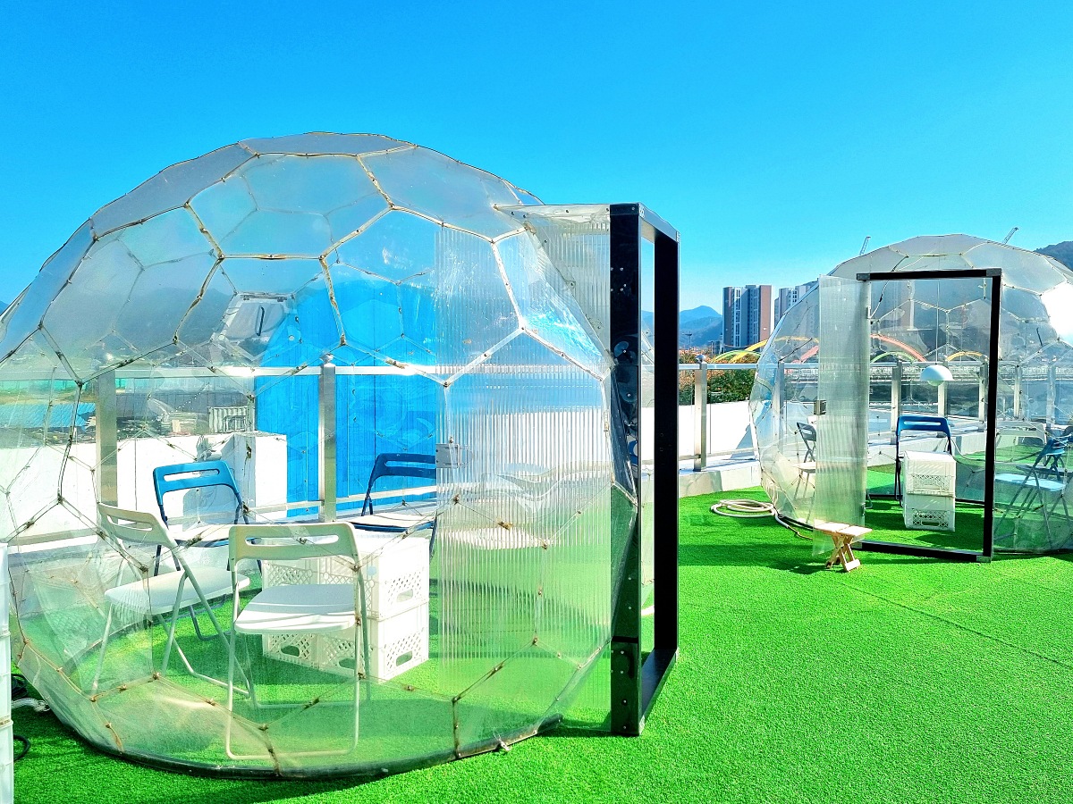 강원도 홍천 테샤로바 카페: 홍천강뷰 그리스식 감성 맛집, 쿠폰 정보