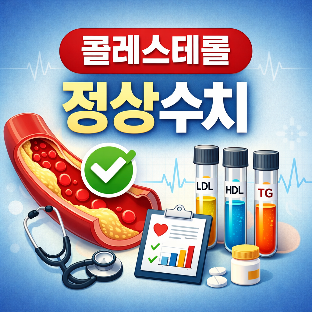 콜레스테롤 정상수치