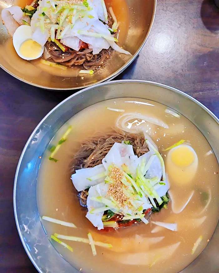 식객 허영만 백반기행 성동구 금호동 금남시장 2대째 57년 전통 노포 서울식 물냉면 맛집