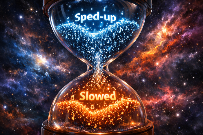 사용자가 실시간으로 속도를 조절하며 감상하는 미래의 인터랙티브 오디오 환경 전망