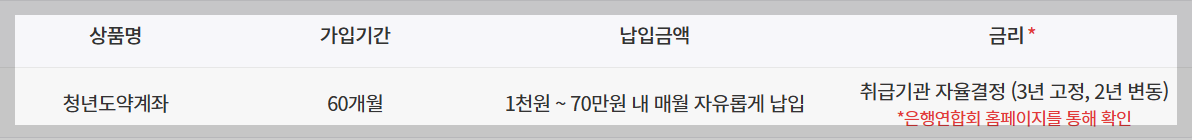 청년도약계좌 신청 방법과 특징