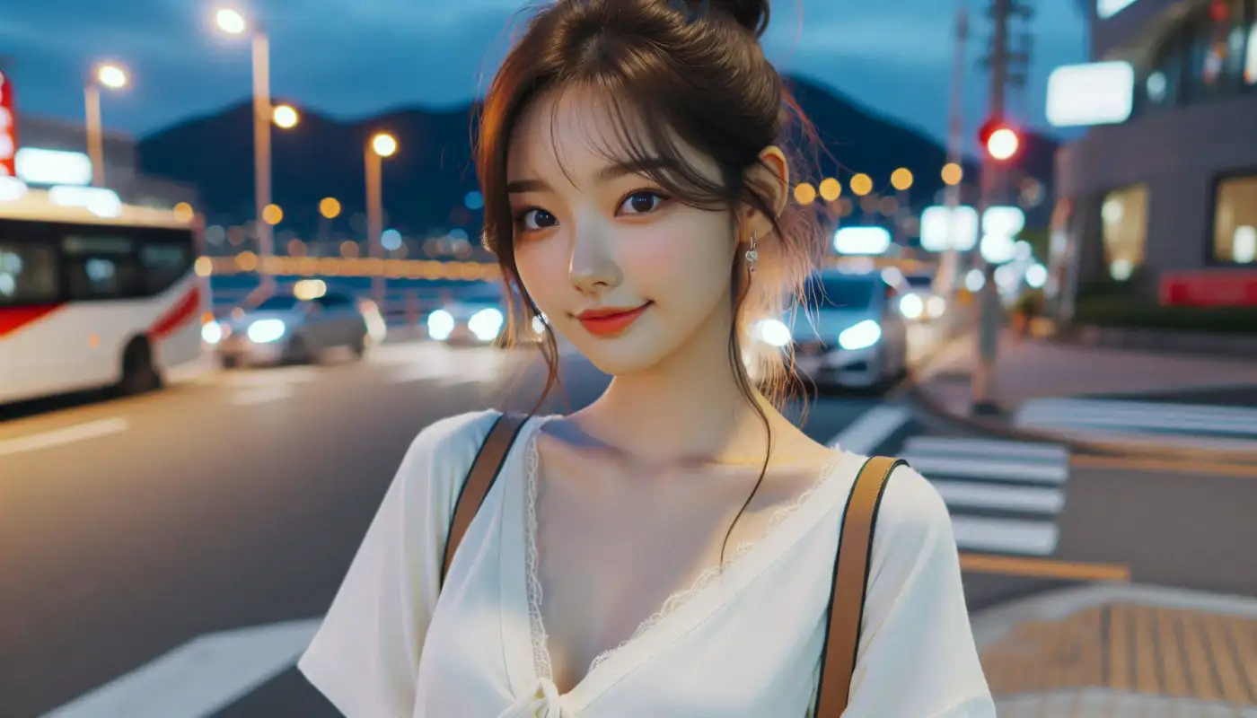 트래블로그-체크카드-일본-여행하는-여성의-모습