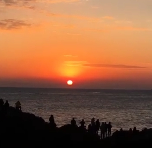 기장 오랑대 공원 일출