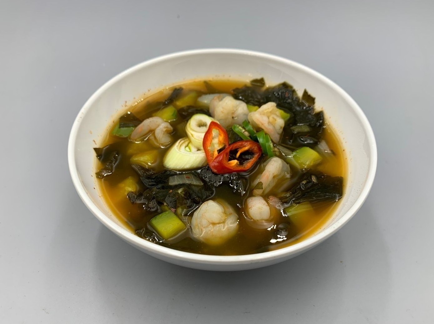 출산하면 먹는 음식 미역국(새우미역국)