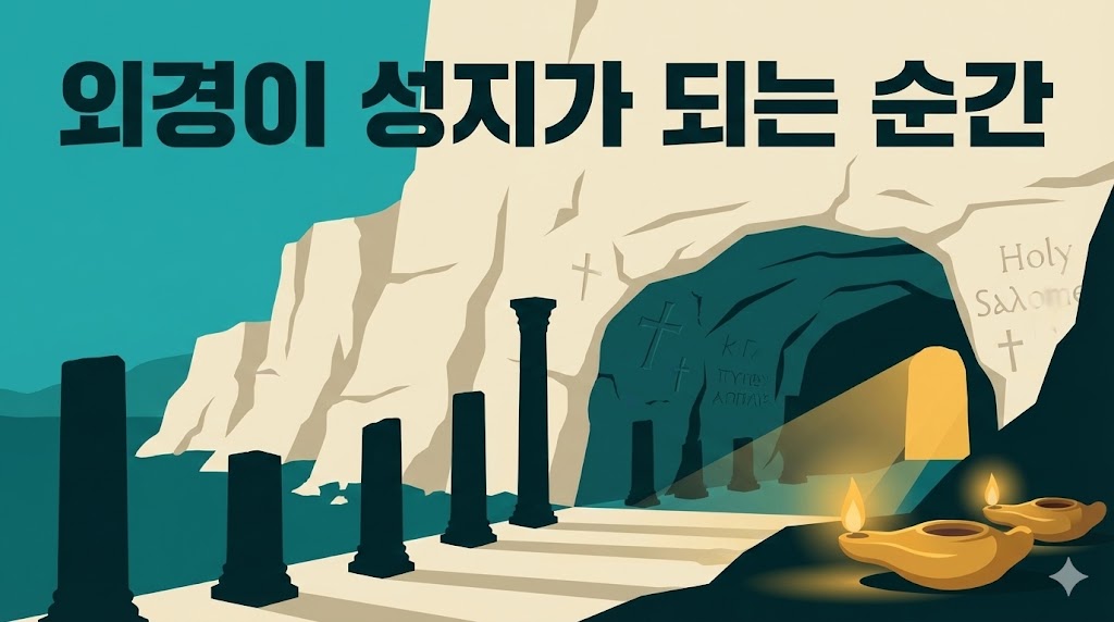 살로메 동굴의 고대 매장실 입구