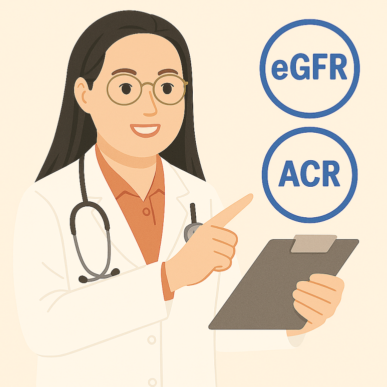 소변 알부민/크레아티닌 비율 (ACR)