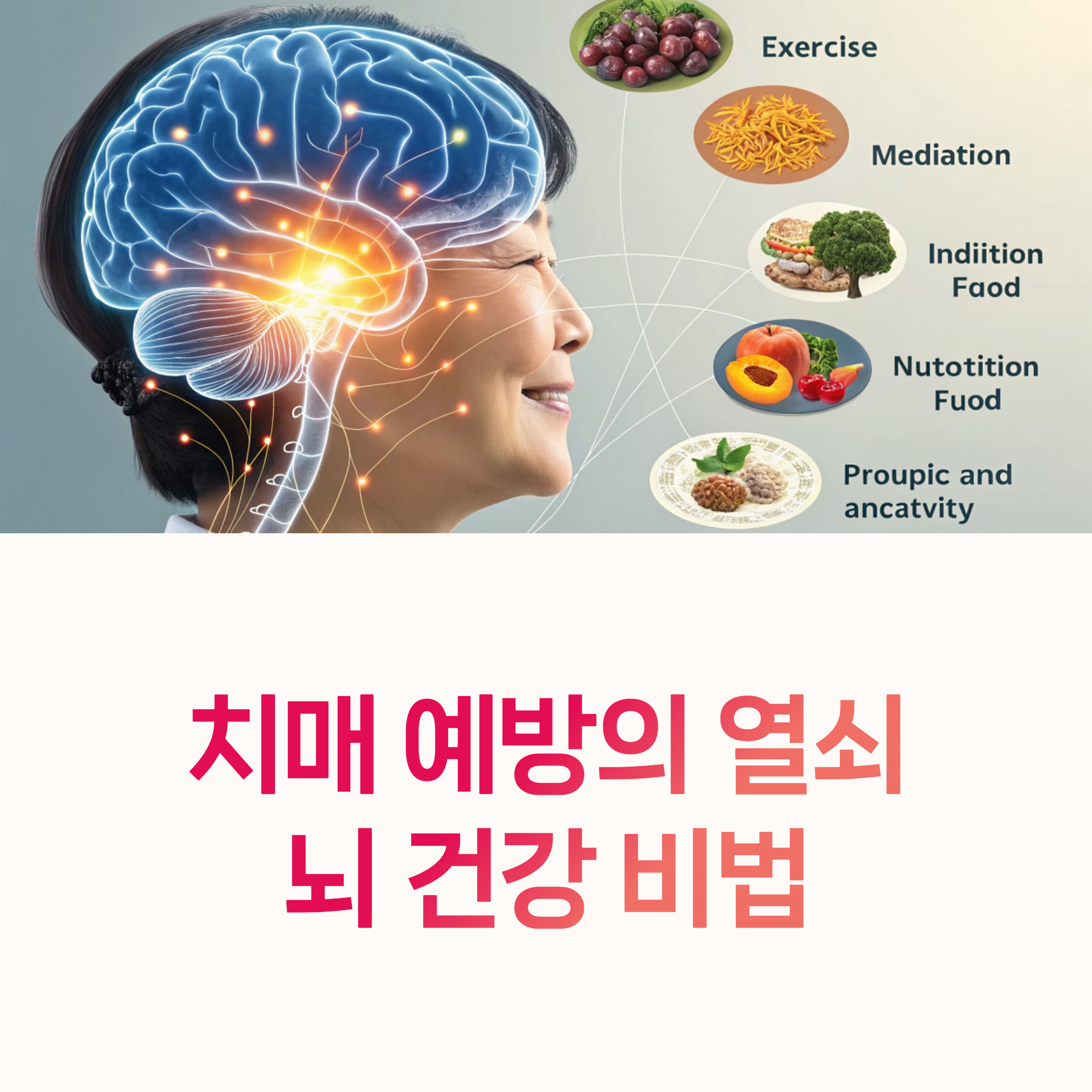 치매예방, 두뇌훈련,