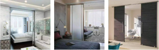 슬라이딩 및 회전식 파티션