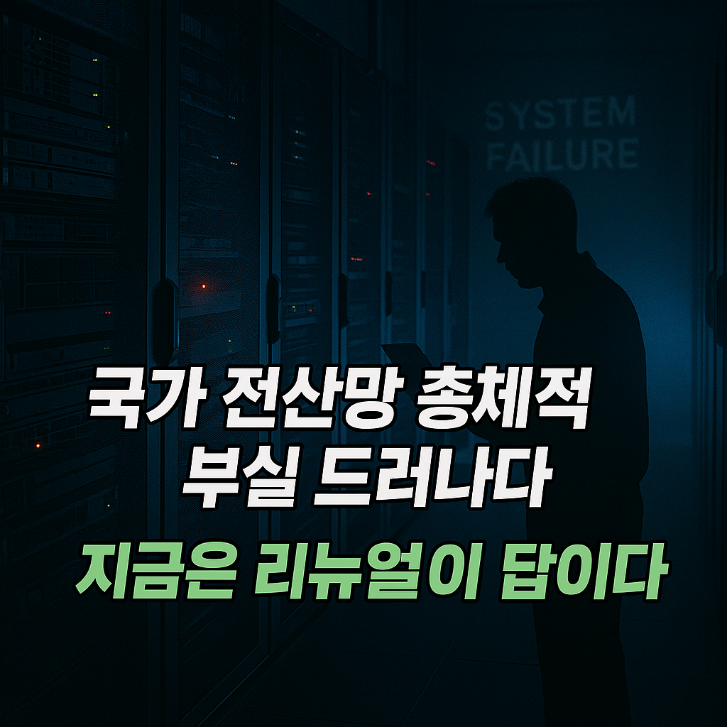 국가 핵심 전산망의 총체적 부실