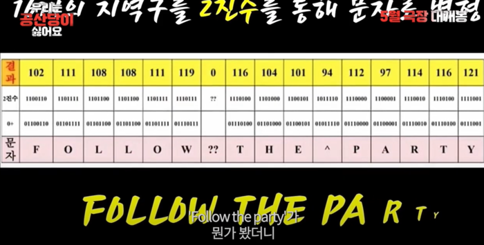 부정선거 컴퓨터 작업