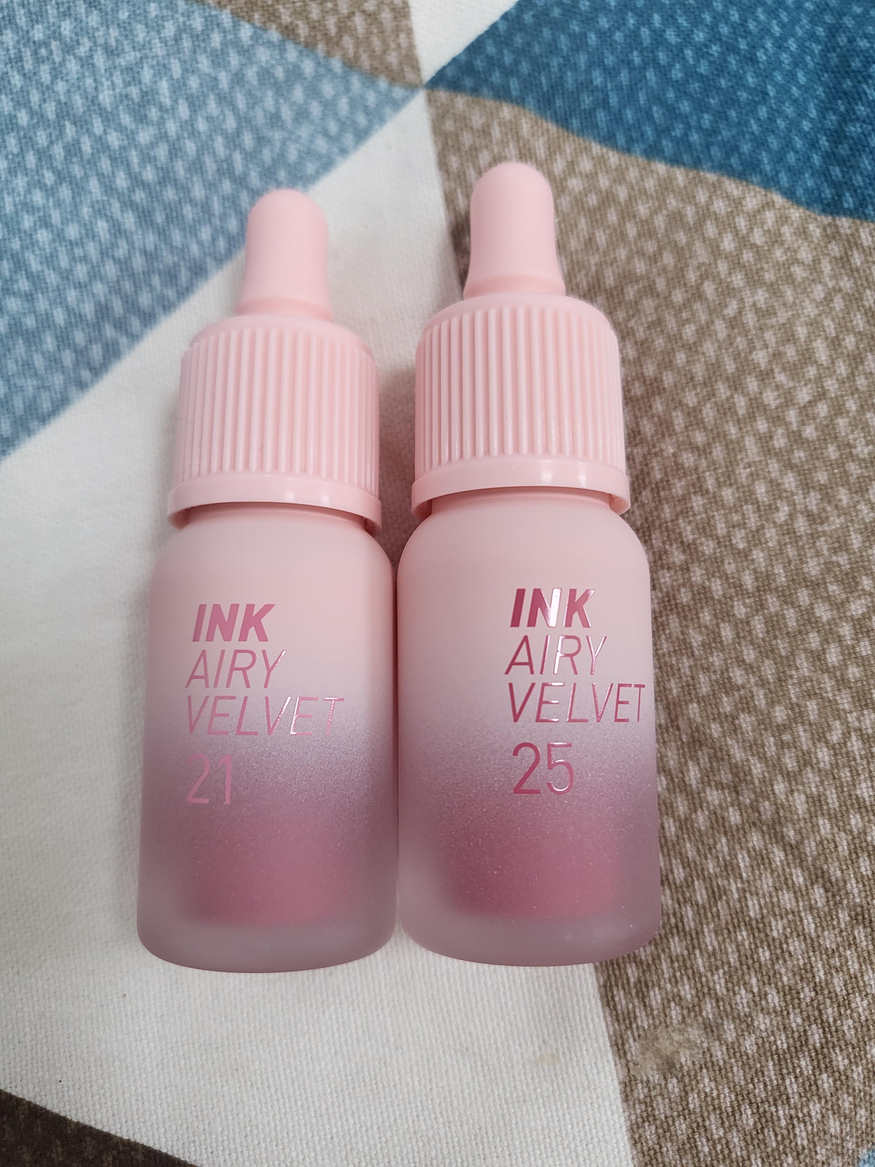 페리페라 잉크더에어리벨벳 물복피치와 페리페라 잉크더에어리벨벳 피치나는 솔로