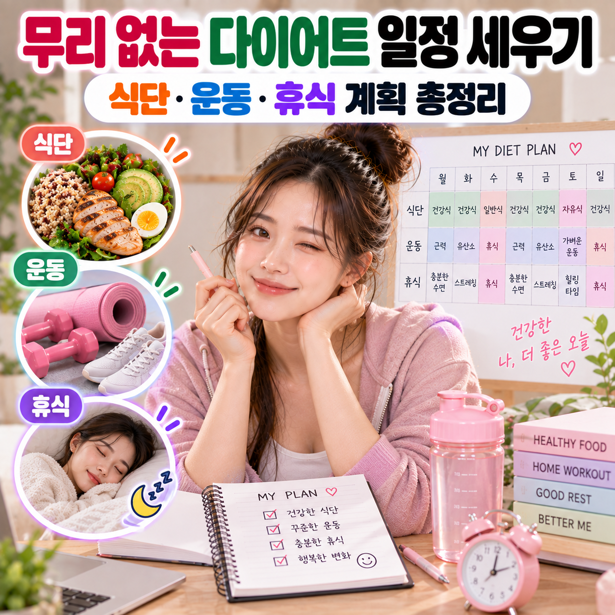 무리 없는 다이어트 일정 세우기